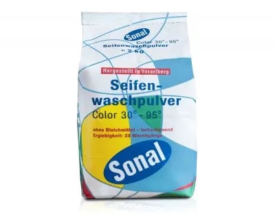 Seifenwaschpulver Color 30°-95° | Sonal